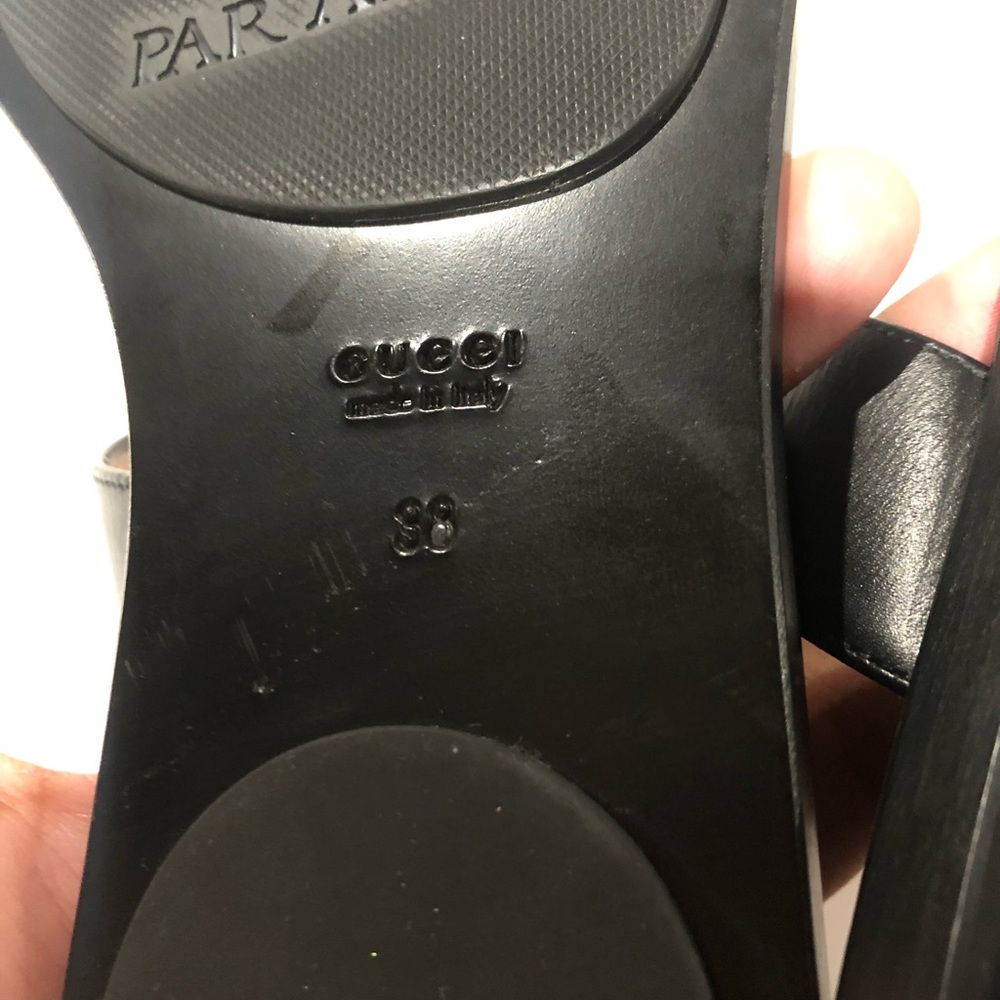 Gucci GG T-Strap Sandals - Picture 9 of 11